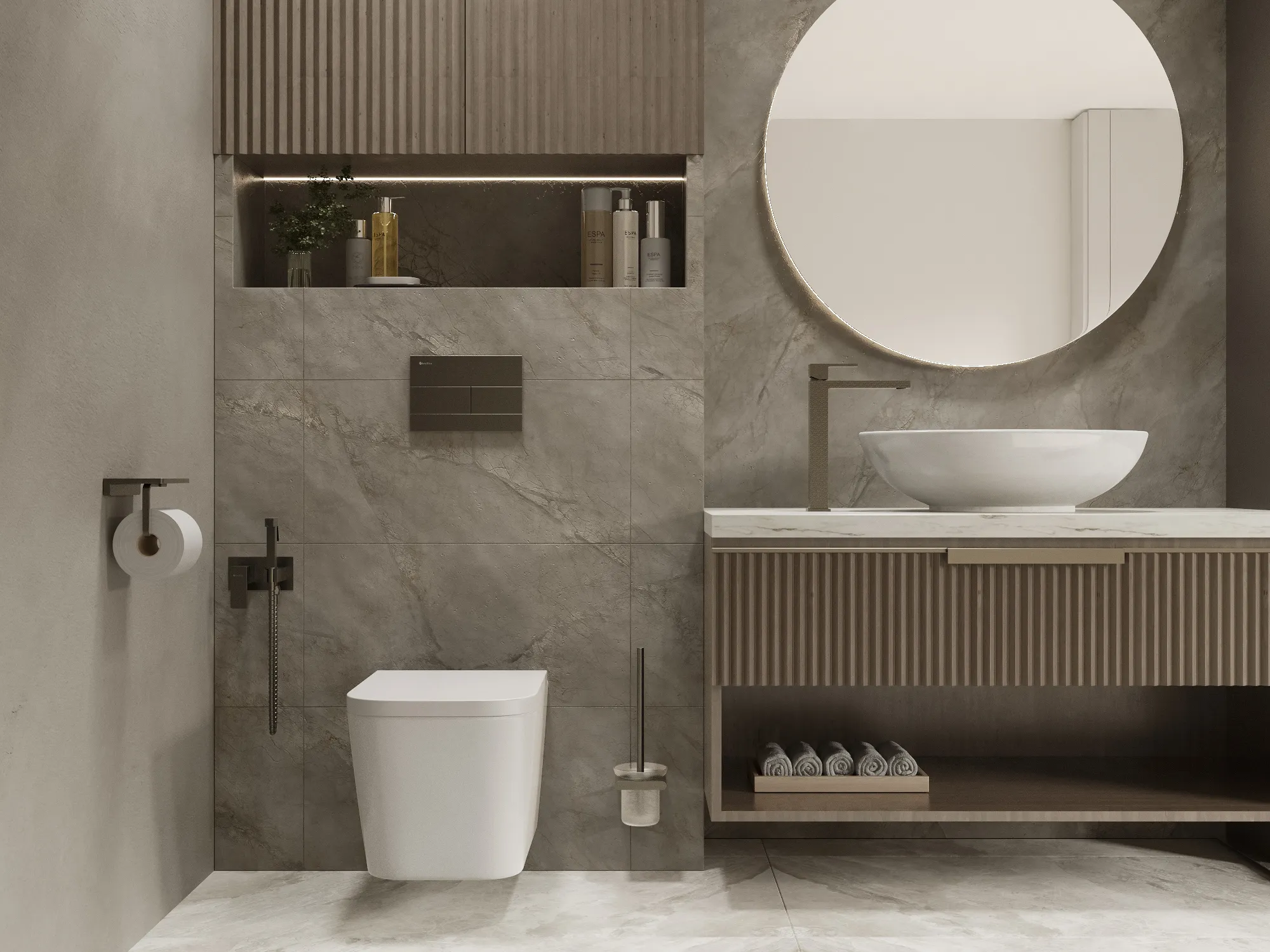 Смеситель с гигиеническим душем FHS02S1GM